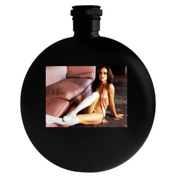 Olivia Wilde Round Flask