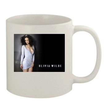 Olivia Wilde 11oz White Mug