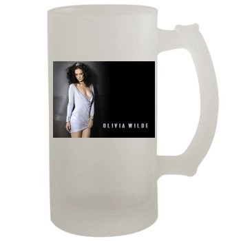 Olivia Wilde 16oz Frosted Beer Stein