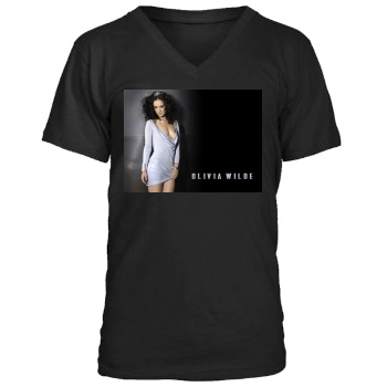 Olivia Wilde Men's V-Neck T-Shirt