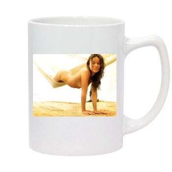 Olivia Wilde 14oz White Statesman Mug