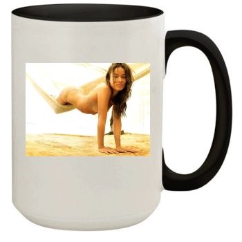 Olivia Wilde 15oz Colored Inner & Handle Mug