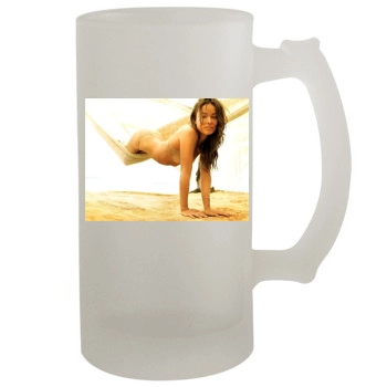 Olivia Wilde 16oz Frosted Beer Stein