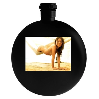 Olivia Wilde Round Flask