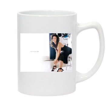 Olivia Wilde 14oz White Statesman Mug