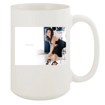 Olivia Wilde 15oz White Mug