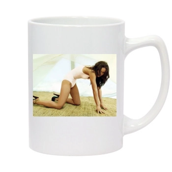 Olivia Wilde 14oz White Statesman Mug