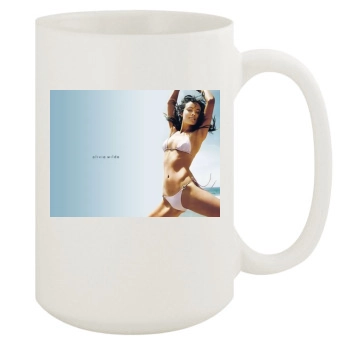 Olivia Wilde 15oz White Mug