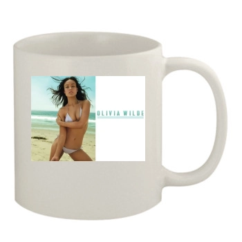 Olivia Wilde 11oz White Mug