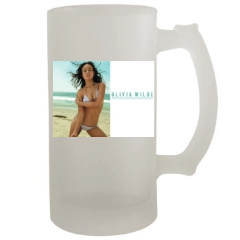 Olivia Wilde 16oz Frosted Beer Stein