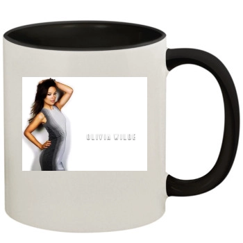 Olivia Wilde 11oz Colored Inner & Handle Mug