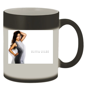 Olivia Wilde Color Changing Mug