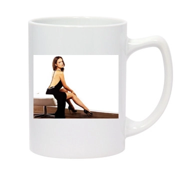 Olivia Wilde 14oz White Statesman Mug