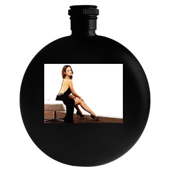 Olivia Wilde Round Flask