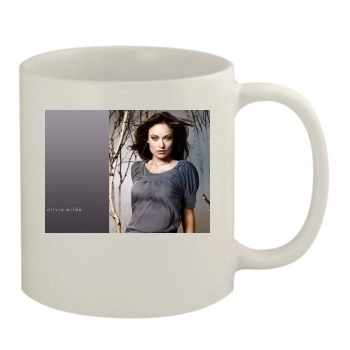 Olivia Wilde 11oz White Mug