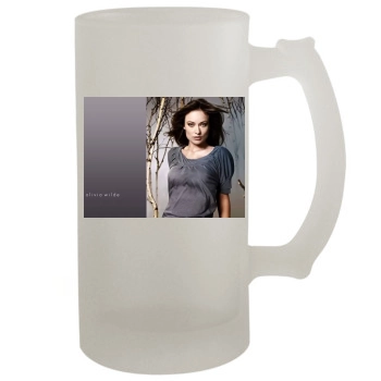 Olivia Wilde 16oz Frosted Beer Stein