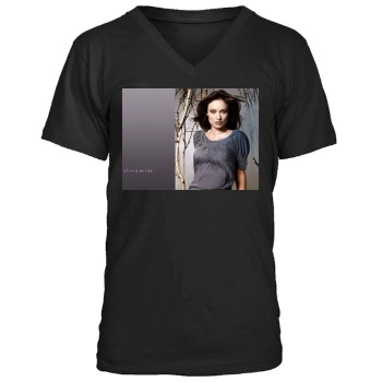 Olivia Wilde Men's V-Neck T-Shirt