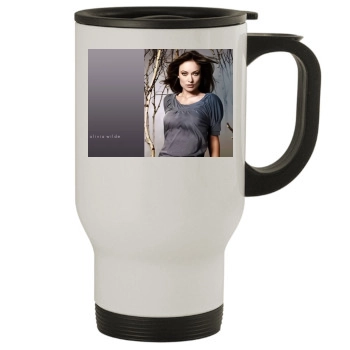 Olivia Wilde Stainless Steel Travel Mug