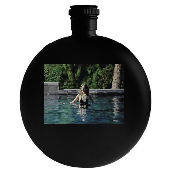 Olivia Wilde Round Flask