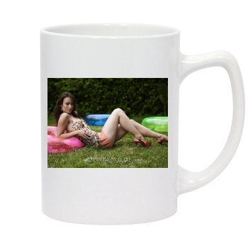 Olivia Wilde 14oz White Statesman Mug