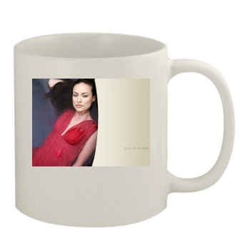 Olivia Wilde 11oz White Mug