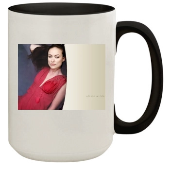 Olivia Wilde 15oz Colored Inner & Handle Mug