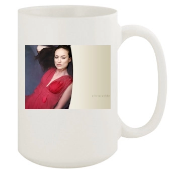 Olivia Wilde 15oz White Mug