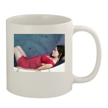 Olivia Wilde 11oz White Mug