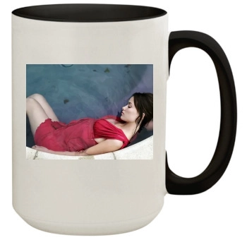 Olivia Wilde 15oz Colored Inner & Handle Mug