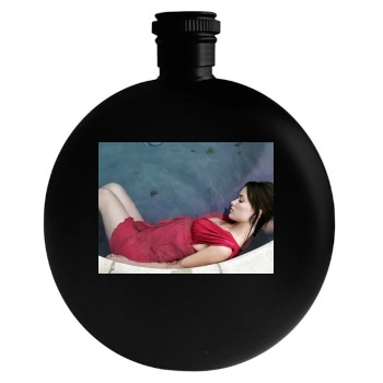 Olivia Wilde Round Flask