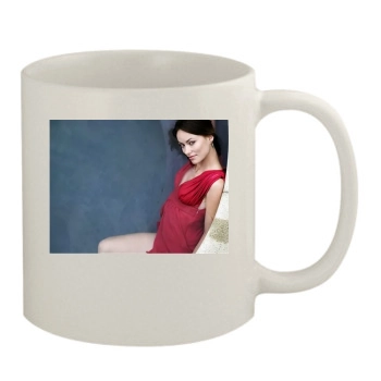 Olivia Wilde 11oz White Mug