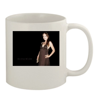 Olivia Wilde 11oz White Mug