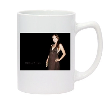 Olivia Wilde 14oz White Statesman Mug