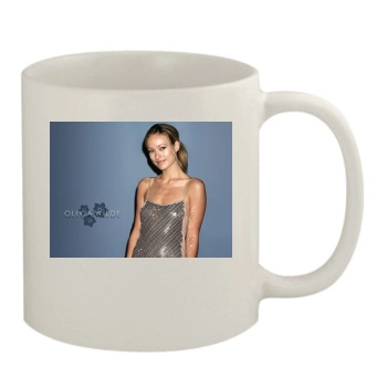 Olivia Wilde 11oz White Mug