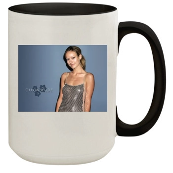 Olivia Wilde 15oz Colored Inner & Handle Mug