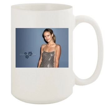 Olivia Wilde 15oz White Mug