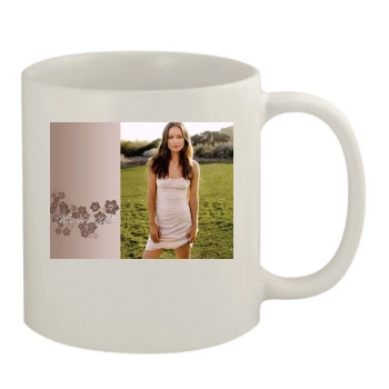 Olivia Wilde 11oz White Mug