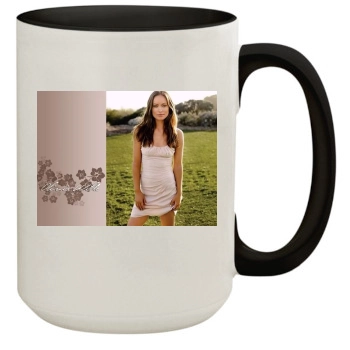 Olivia Wilde 15oz Colored Inner & Handle Mug