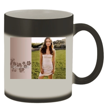 Olivia Wilde Color Changing Mug