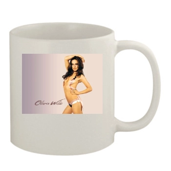 Olivia Wilde 11oz White Mug