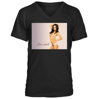 Olivia Wilde Men's V-Neck T-Shirt