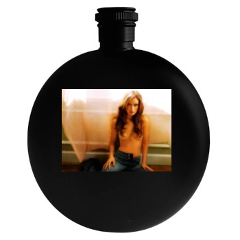 Olivia Wilde Round Flask