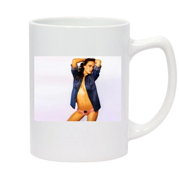 Olivia Wilde 14oz White Statesman Mug