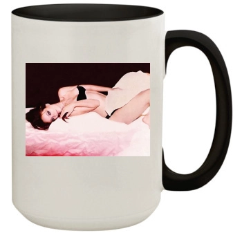 Olivia Wilde 15oz Colored Inner & Handle Mug