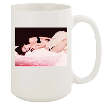 Olivia Wilde 15oz White Mug