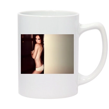 Olivia Wilde 14oz White Statesman Mug