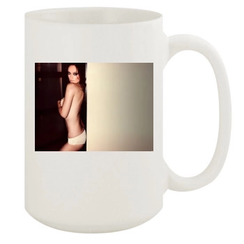 Olivia Wilde 15oz White Mug