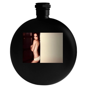 Olivia Wilde Round Flask