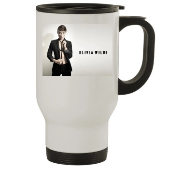 Olivia Wilde Stainless Steel Travel Mug