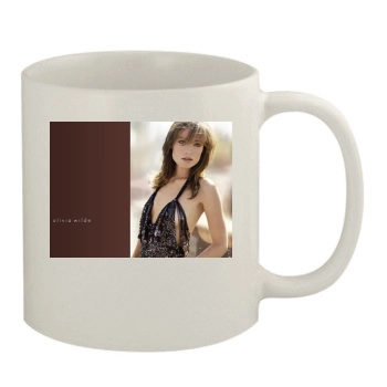 Olivia Wilde 11oz White Mug